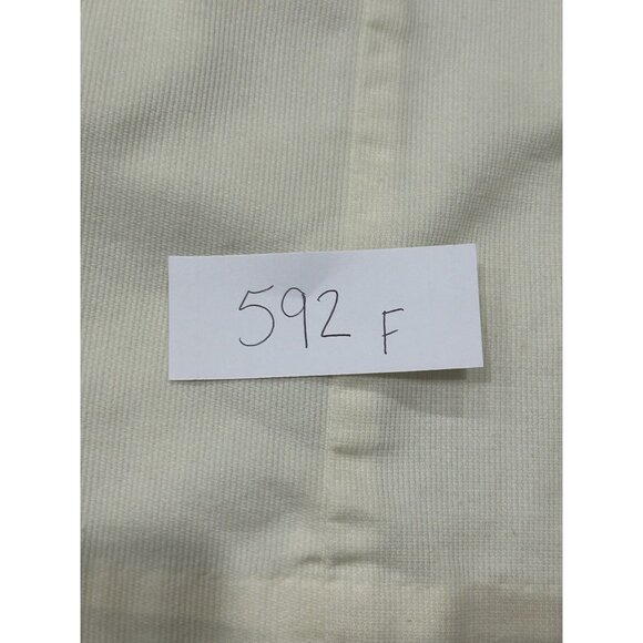 Vintage Barbizon Helena Ruffle Zip Front Nightgown Cream Sz Small Embroidered - Picture 9 of 10